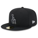 Dodgers Caps Store – mens los angeles dodgers new era black 2025 mlb clubhouse 59fifty fitted hat for Every Dedicated Fan
