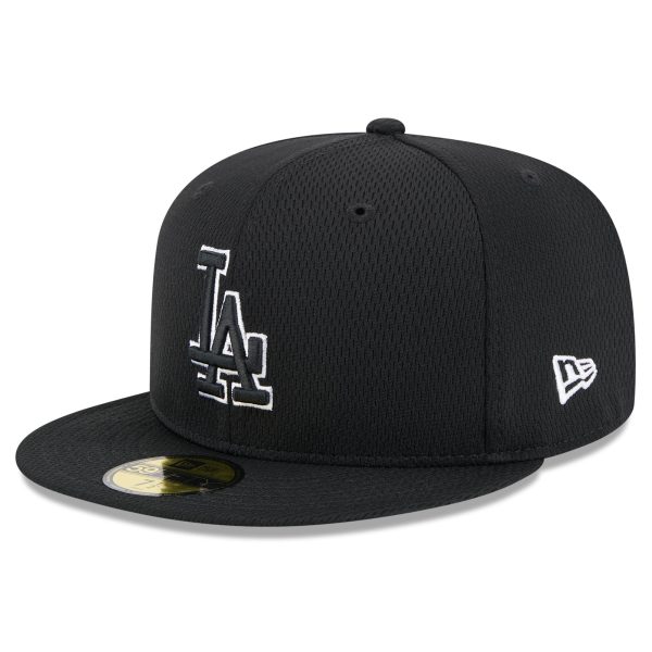 Dodgers Caps Store – mens los angeles dodgers new era black 2025 mlb clubhouse 59fifty fitted hat for Every Dedicated Fan